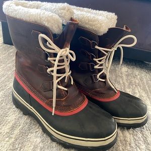 Sorel Caribou, Mens Size 11. brown